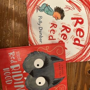 Usborne books little red riding hood and red, red, red